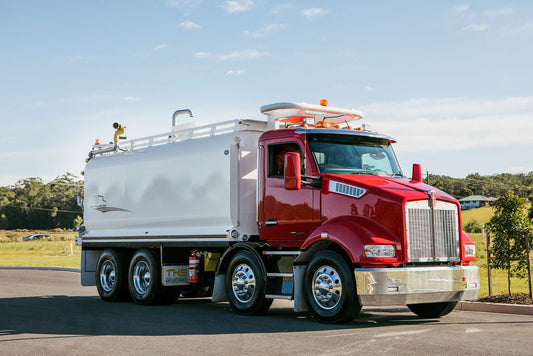 Build Review: Kenworth T360 8x4 Water Truck — Backed by THS, Now Working for CST Hire
