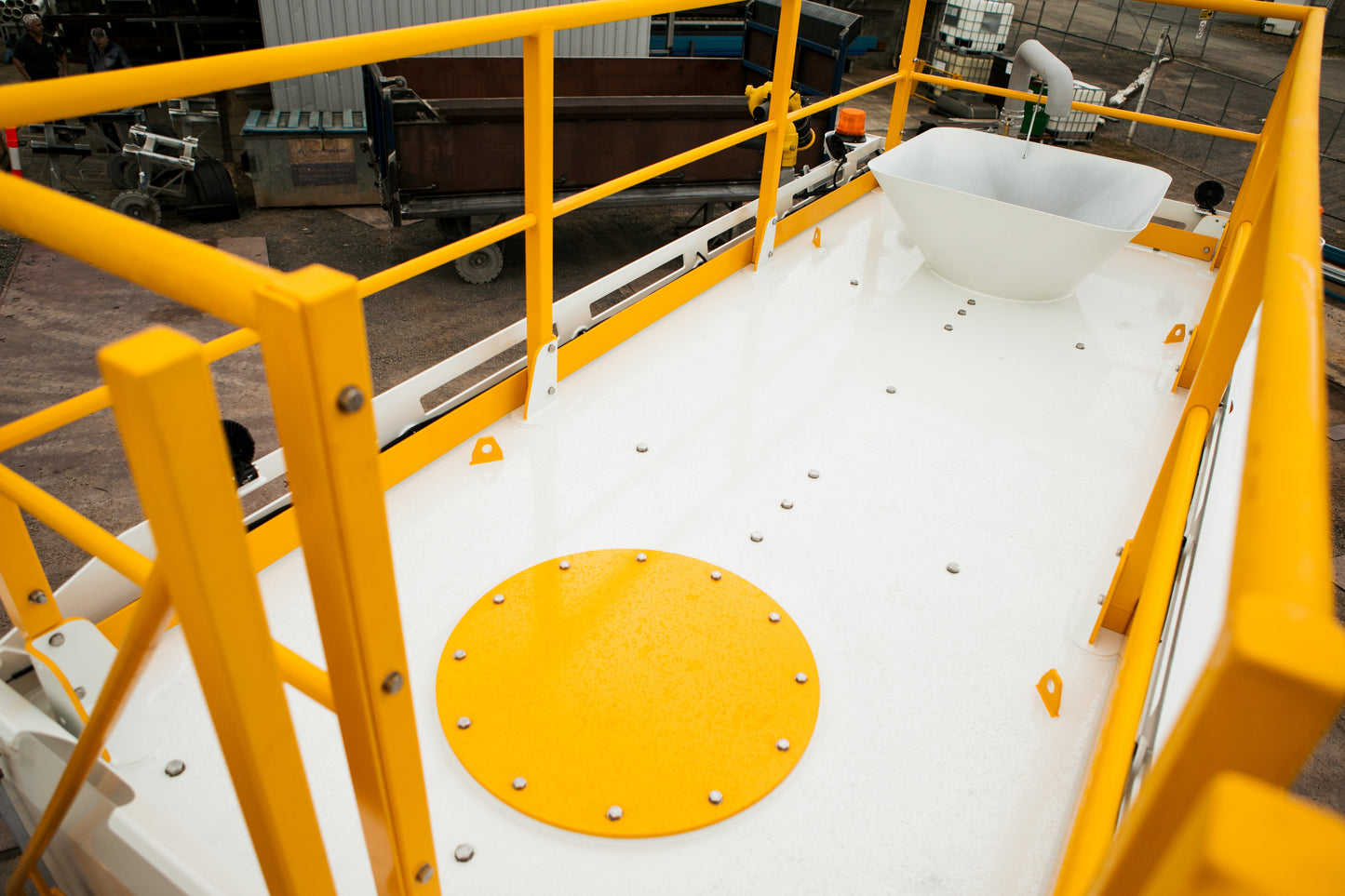 WT30 Option - Fixed Removabe WT Handrail Top Access System
